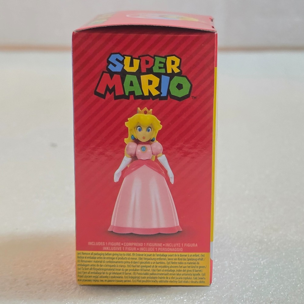 Super Mario PEACH Collectible Figure 2.5" JAKKS Pacific Posable 2023 Nintendo - Picture 4 of 6